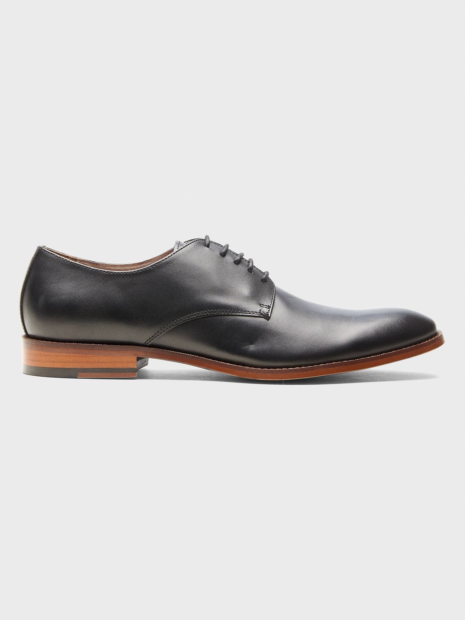 Men's Oxford Leather Dress Shoe New Black