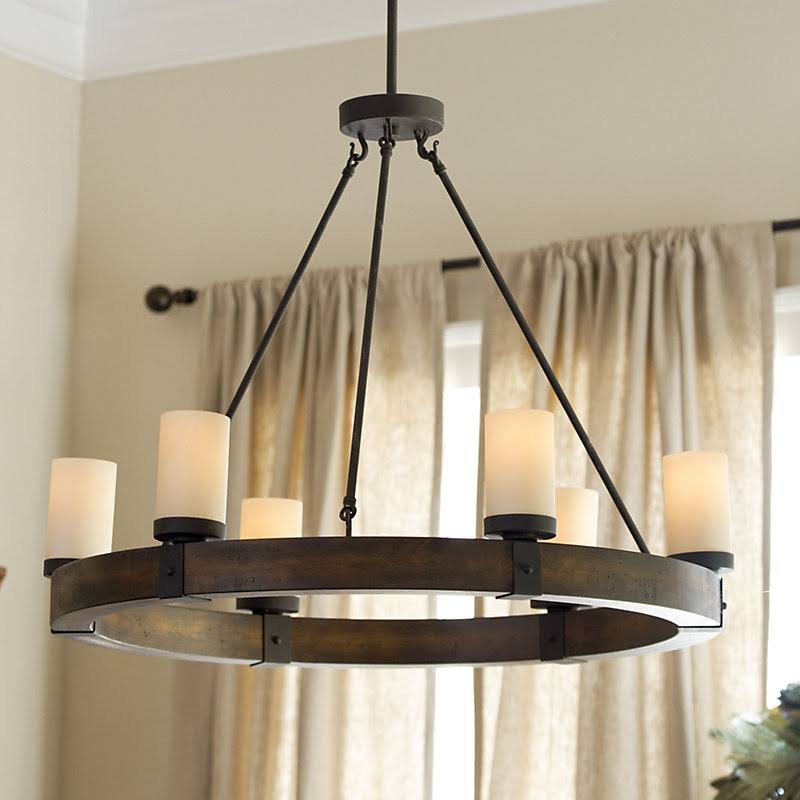 Arturo 6-Light Round Chandelier - Ballard Designs