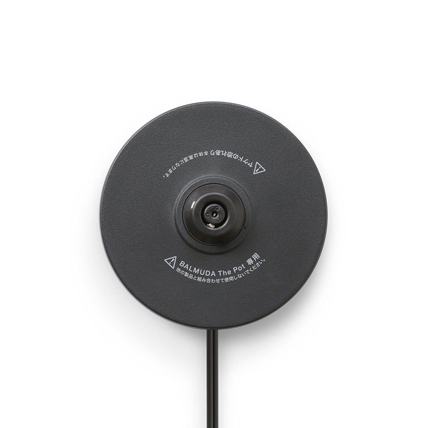 BALMUDA Electric Kettle The Pot K02A-BK (Black)