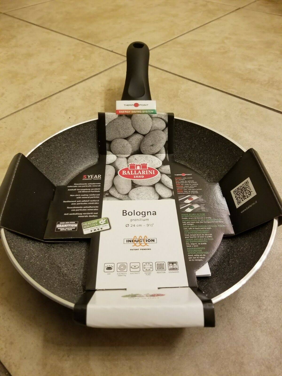 Ballarini Bologna Granitium 9N5F - 0,24 Frying Pan Flat 24 cm