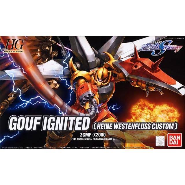Gundam 1/144 HG Gouf Ignited
