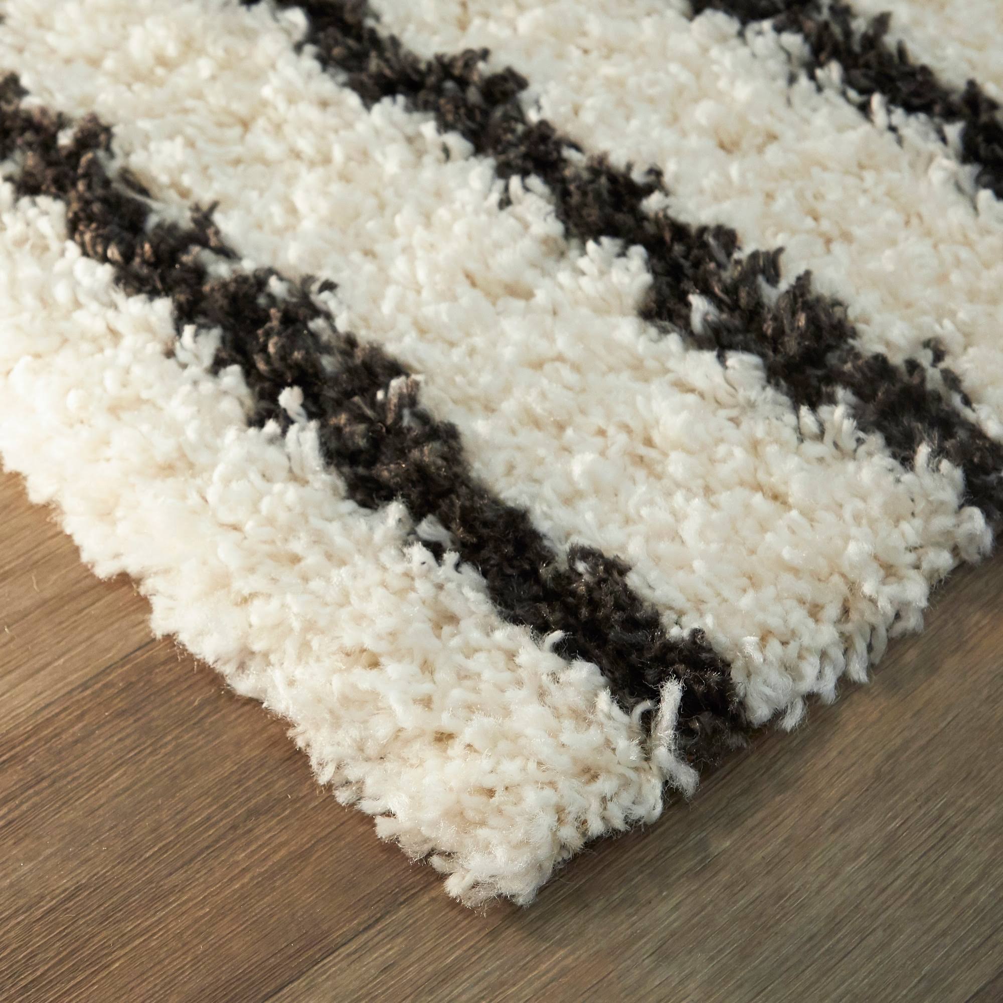 BALTA Janus Black 5 ft. x 7 ft. Contemporary Area Rug