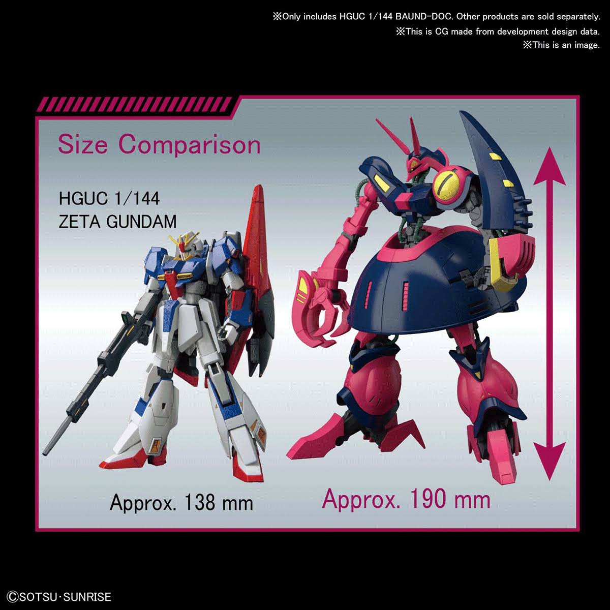 Bandai Gundam HGUC 1/144 Baund-Doc