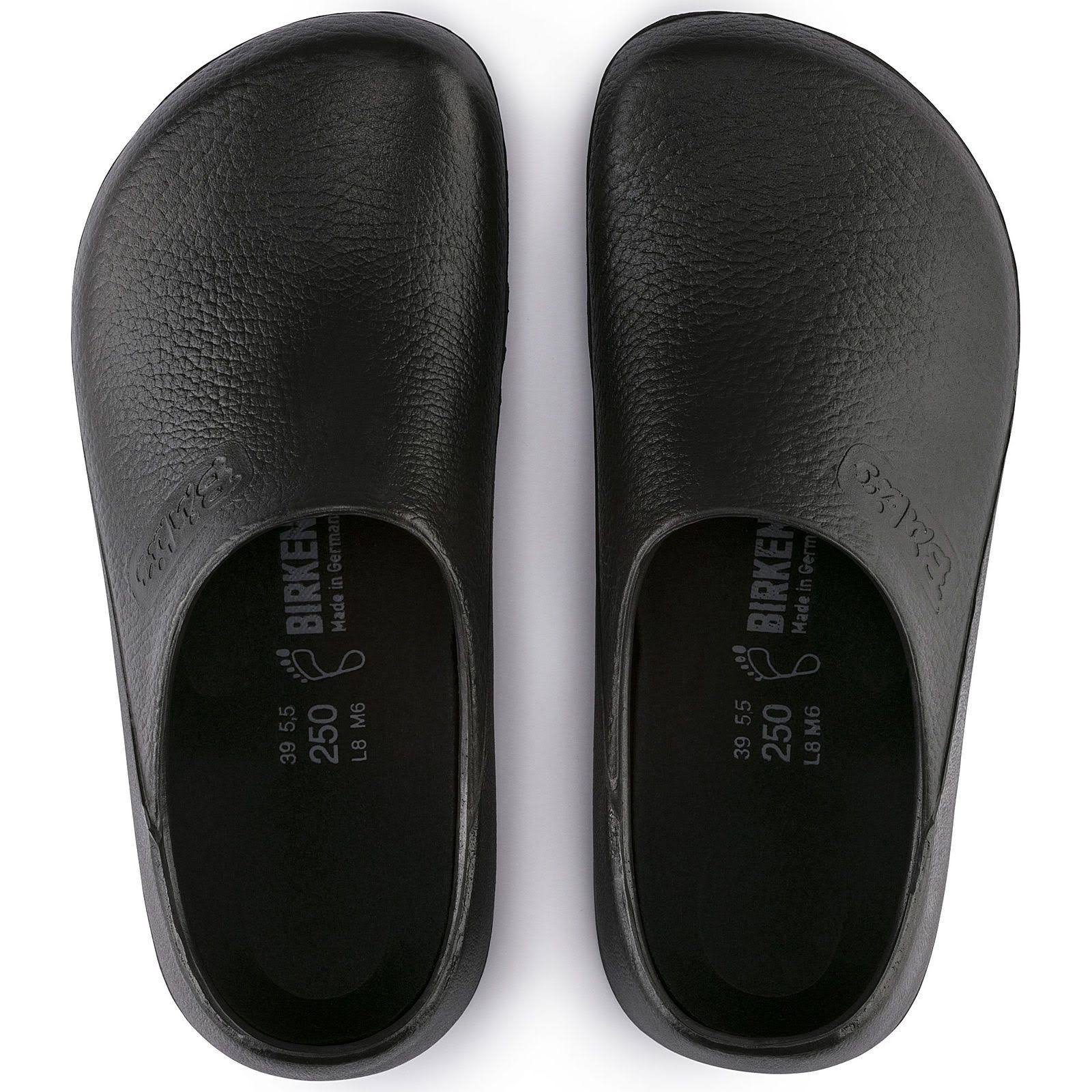 Birkenstock Profi Birki Clog - 48 - Black Polyurethane