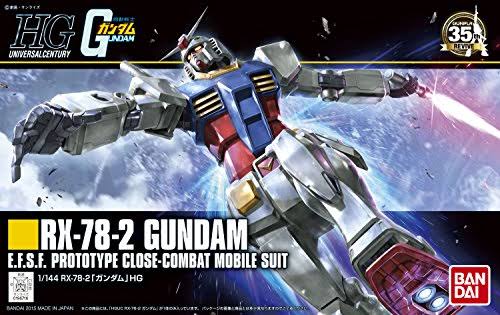 Bandai Hobby HGUC RX-78-2 Gundam Revive Model Kit, 1/144 Scale