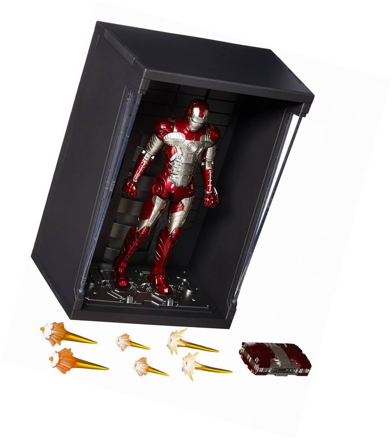 Iron Man 2: Iron Man Mark V & Hall of Armor Set S.H. Figuarts Action Figure
