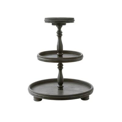 Chambery Tiered Stand Color: Black