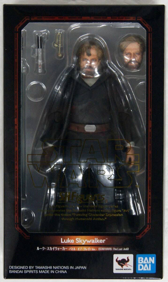 Bandai S.H.Figuarts Luke Skywalker Battle of Crait Ver Star Wars The Last Jedi