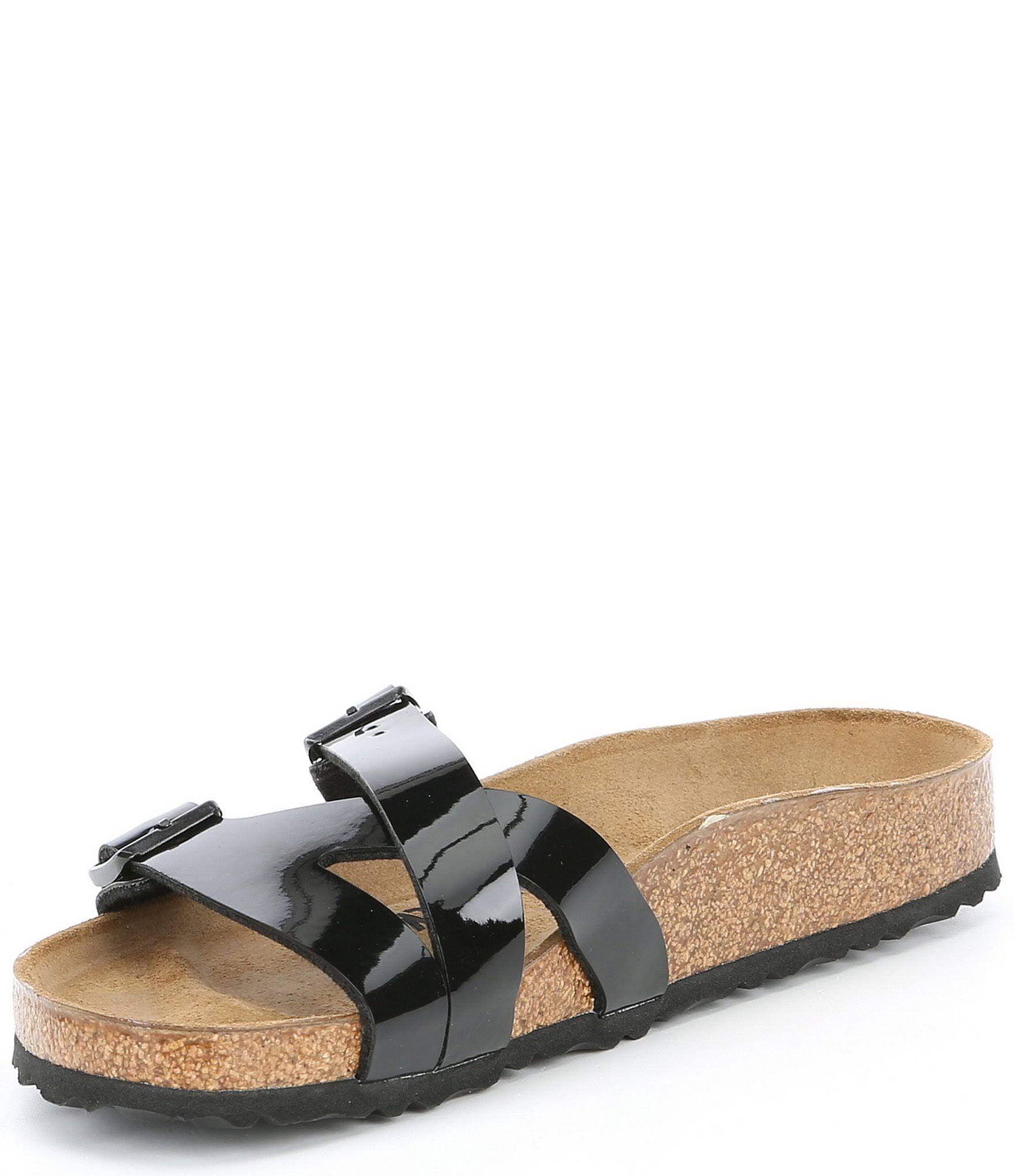 Birkenstock Women's Yao Birko-Flor Patent Black