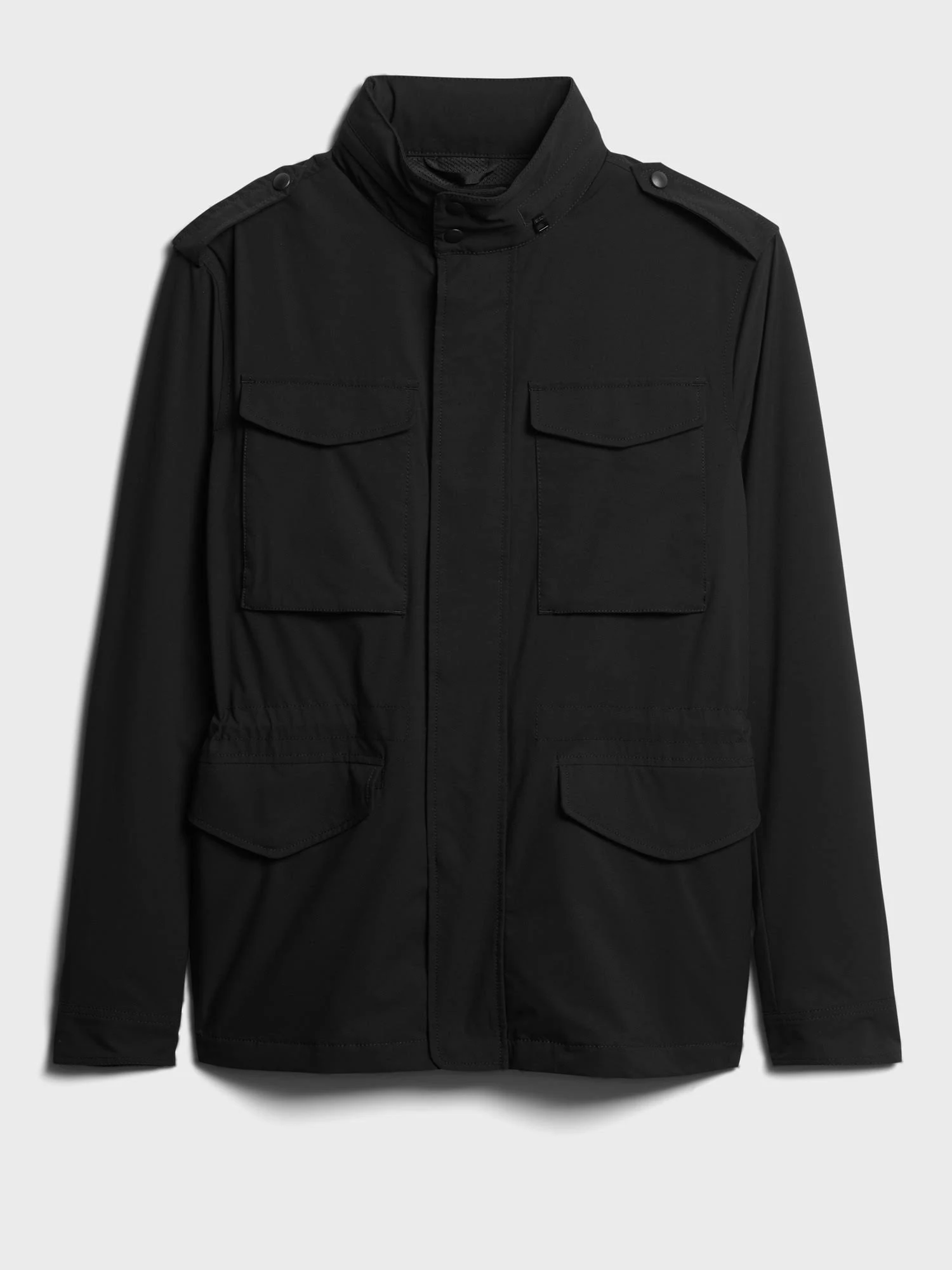 Banana Republic Men's Motion Tech Field Jacket Black Tall Size L