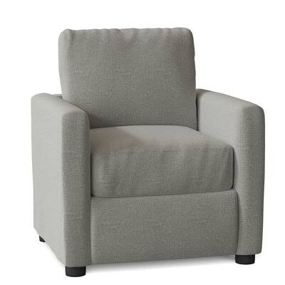 Cambridgeshire 32x22 Wide Armchair Birch Lane Body Fabric: Vault Spa