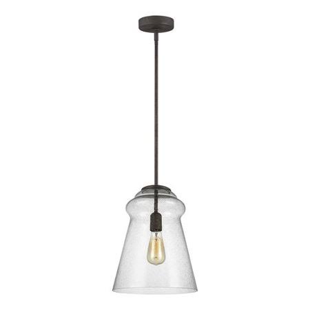 Gracie Oaks Sharwari 1-Light Bell Pendant Finish: Dark Weathered Iron