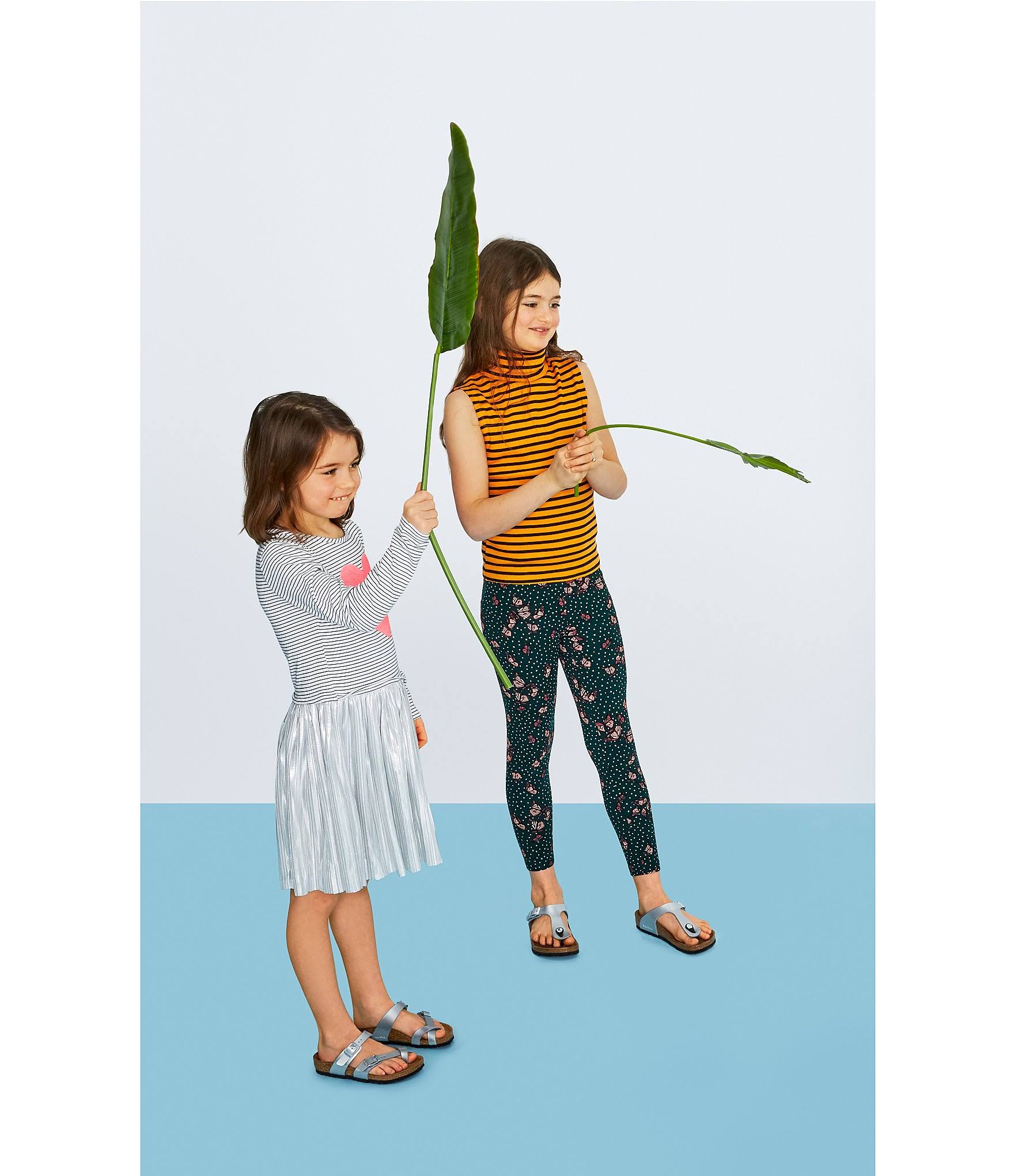 Birkenstock Kids Gizeh Sandal - Silver