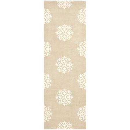 Alcott Hill Marcello Beige/Ivory Area Rug, Size: Runner 2&6 inch x 6&
