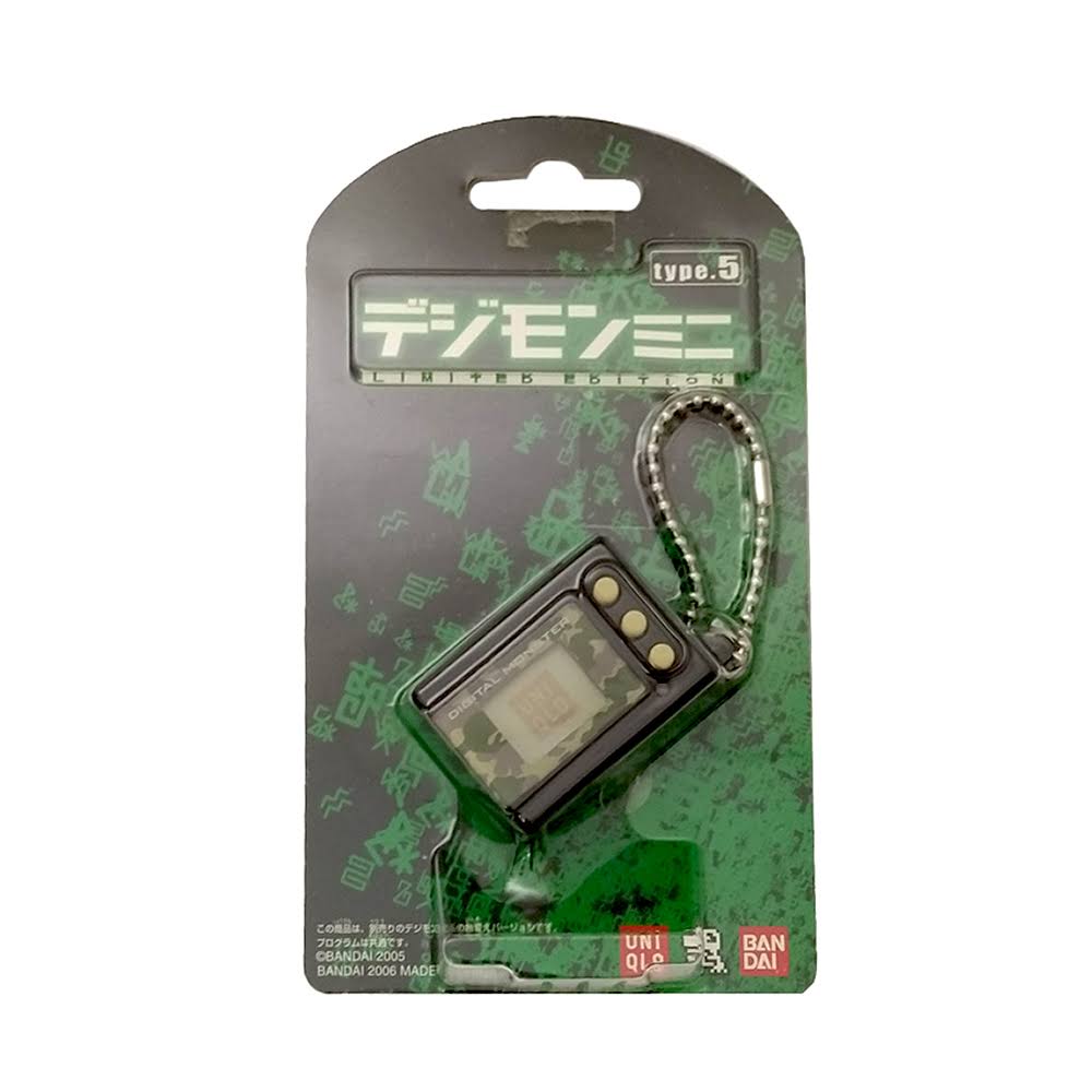 Bandai Digimon Mini Type 5 Limited Edition Uniqlo Digivice Digital Monster VPET