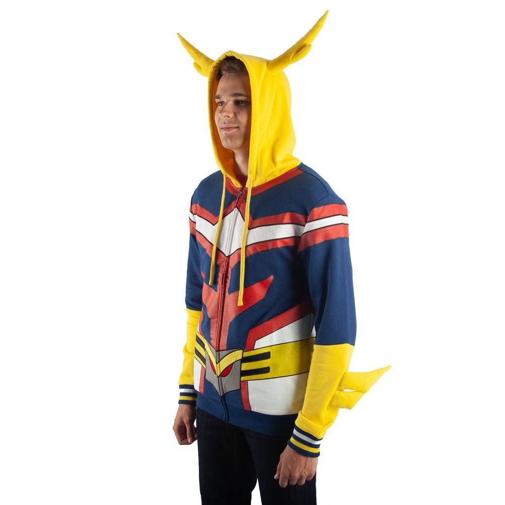 All Might Hoodie My Hero Academia S / Navy