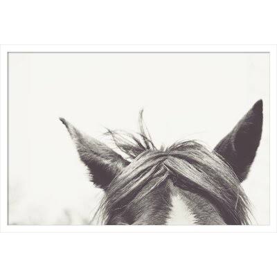 Listen by EMI and Mark Franzen - Picture Frame Photograph Print on Paper Birch Lane Frame Color: White, Size: 19x22 H x 28x22 W