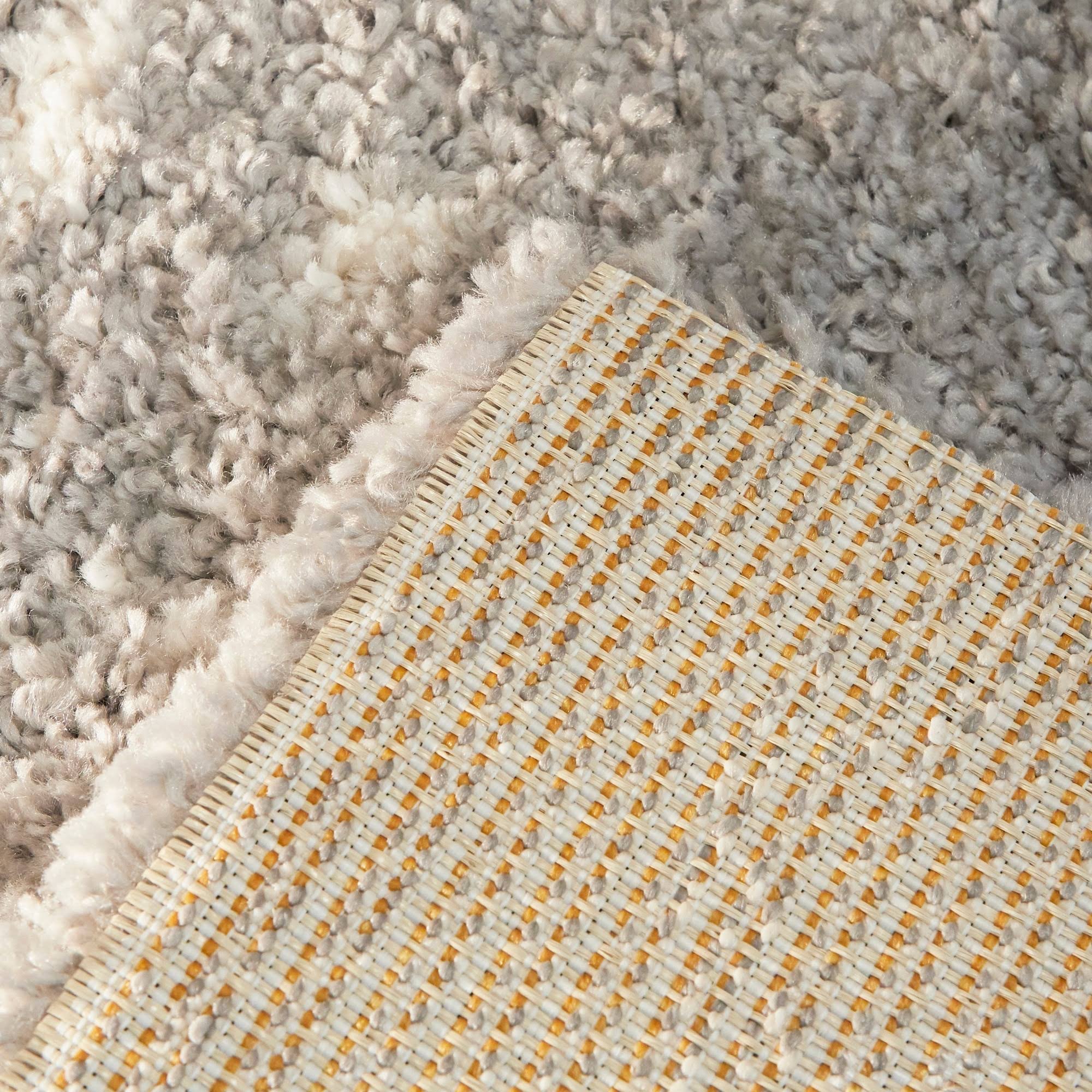 BALTA Duran Grey 5 ft. x 7 ft. Moroccan Shag Area Rug