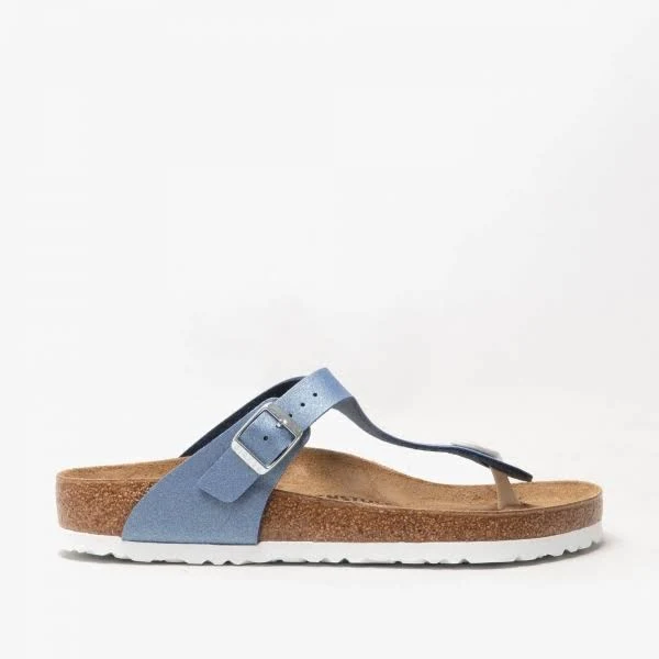 Birkenstock Gizeh 1016862 Ladies Toe Post Sandals Azure Blue: EU