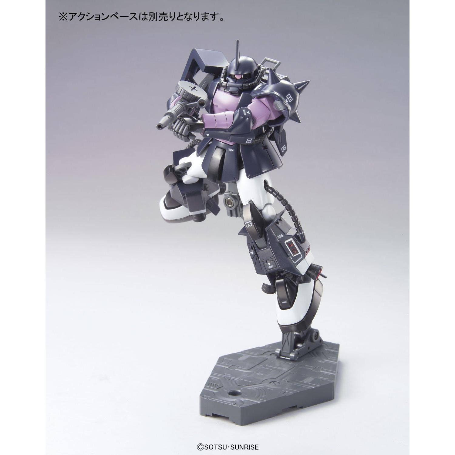 HGUC 1/144 #151 MS-06R-1A Zaku II Black Tri-Stars