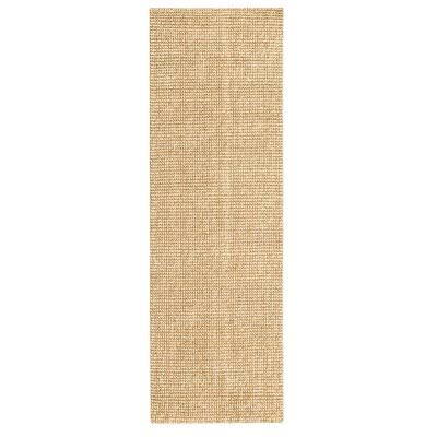 Branchdale Handwoven Beige Area Rug Rug Size: Runner 2&6x22 x 12&