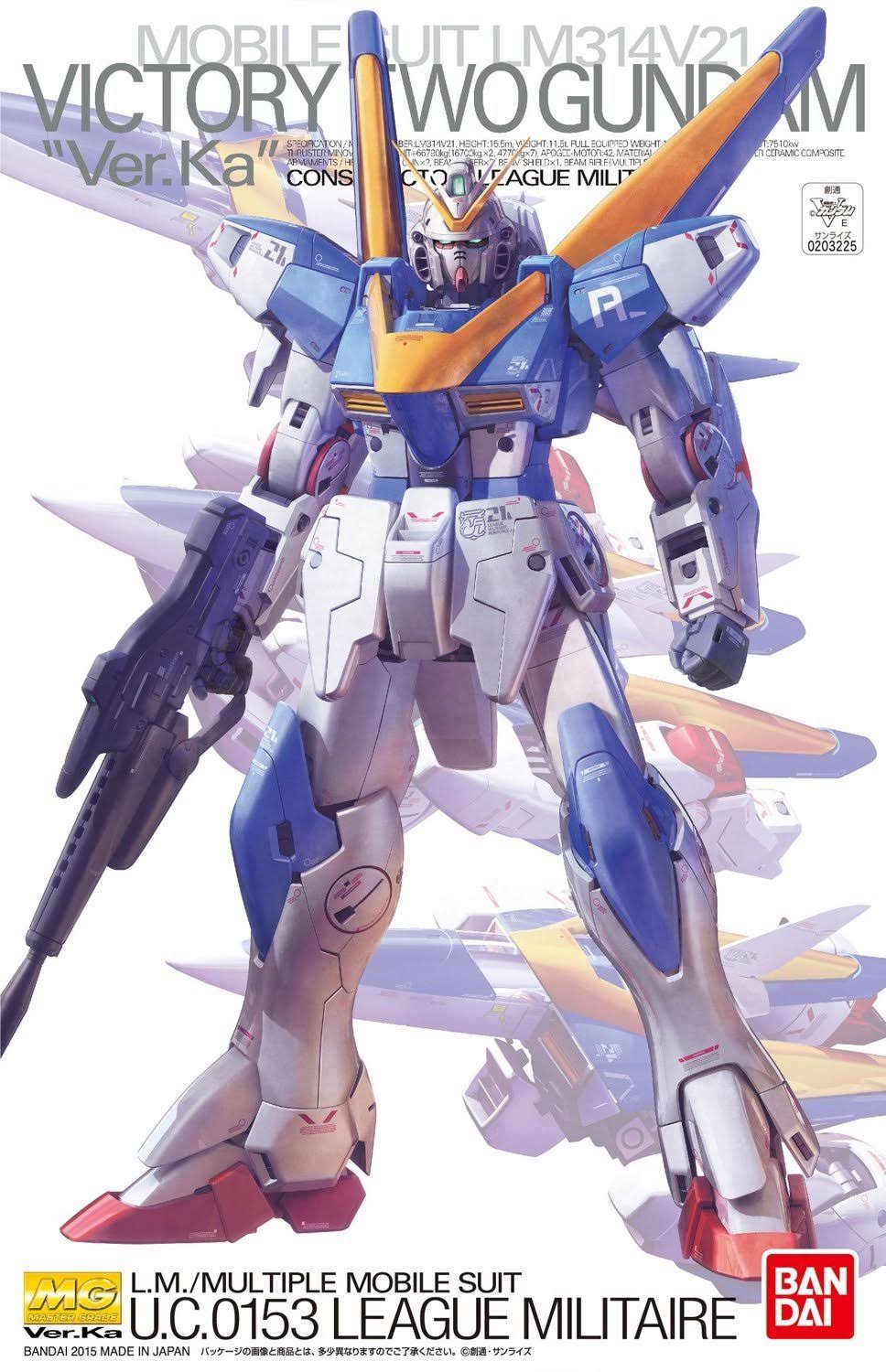 Model Kit - Victory Gundam - mg 1/100 V2 Gundam Ver KA