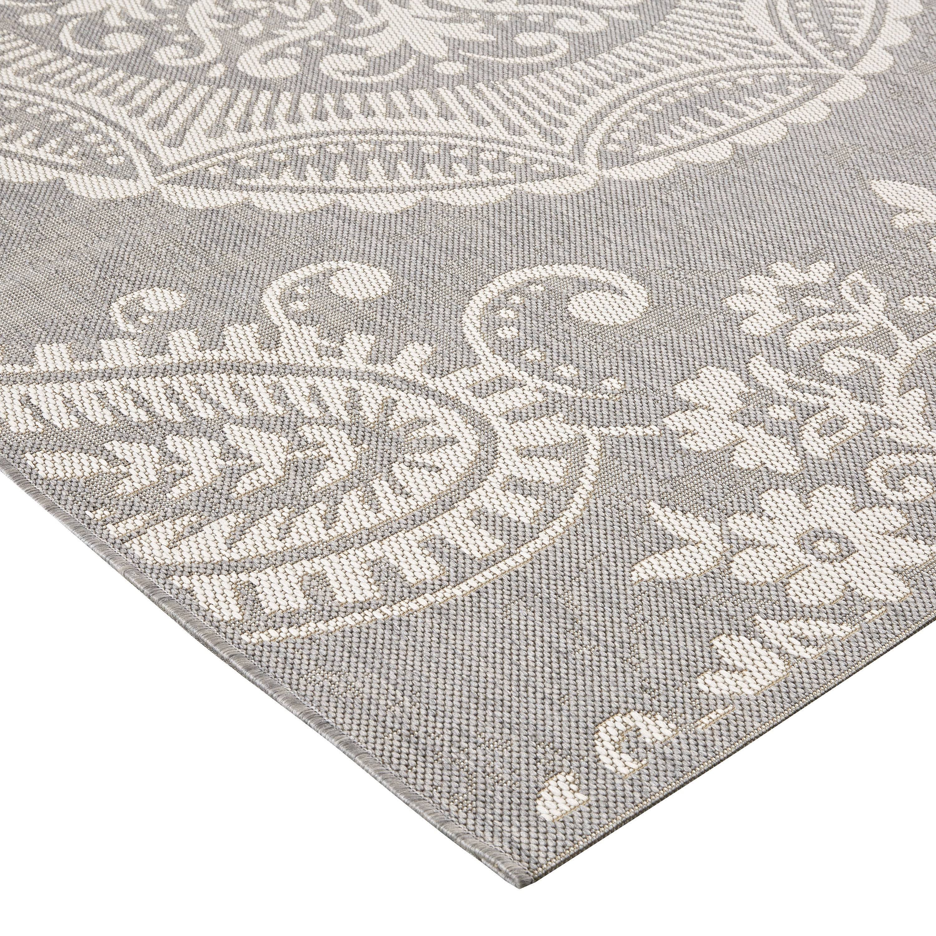 BALTA Rugs Benson Light Gray Indoor/Outdoor Area Rug