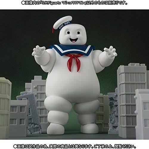 New Bandai S.H.Figuarts Ghostbusters Marshmallow Man Action Figure Japan