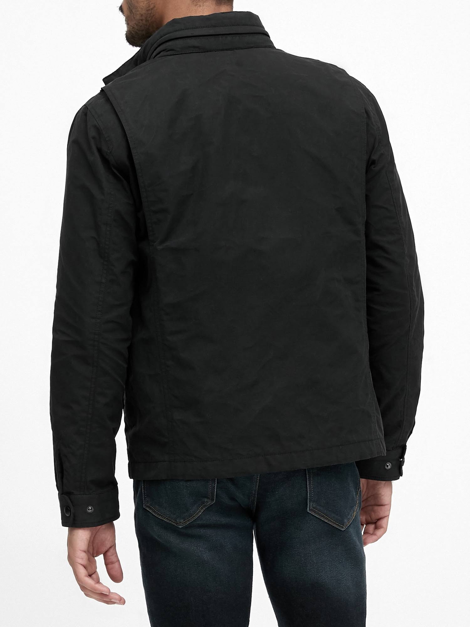 Banana Republic Men's Water-Resistant Field Jacket Black Size L