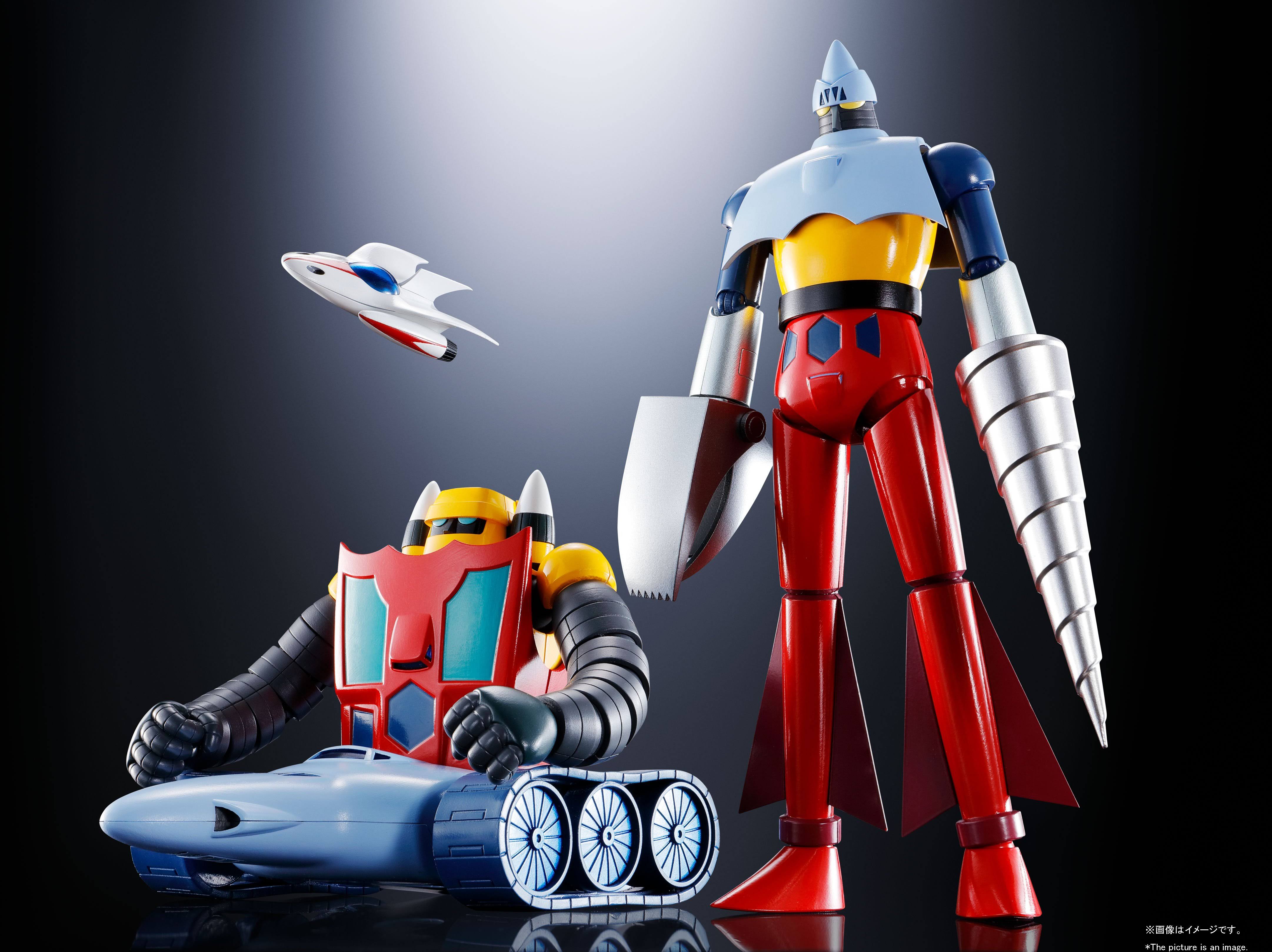 Soul of Chogokin GX-91 Getter Robo: Getter 2 & 3 D.C.