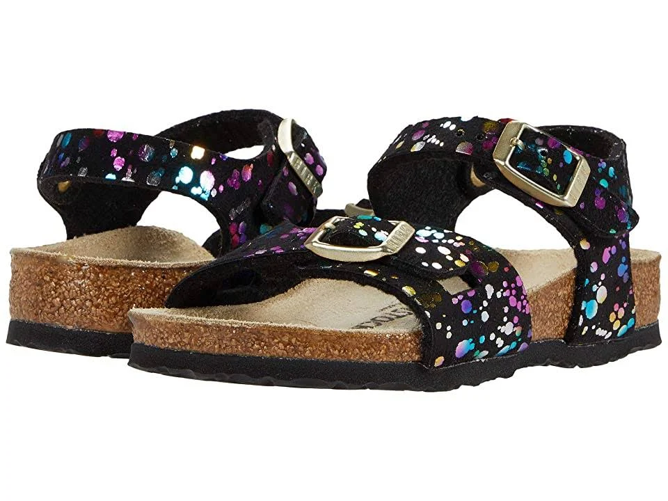 Birkenstock Rio Euro 28 US 10 - 10.5 Toddler Girls& Confetti