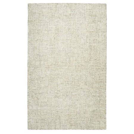 Kerley Hand-Tufted Wool Beige Area Rug Rug Size: Rectangle 3& x 5&