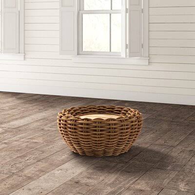 Sephina Solid Wood Drum Coffee Table