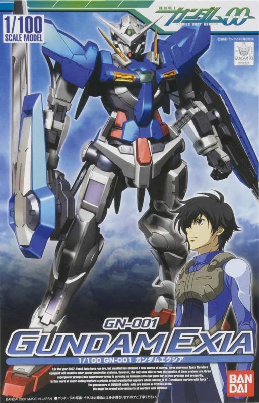 Gundam 00 Gundam Exia 1/100 Plastic Model Kit
