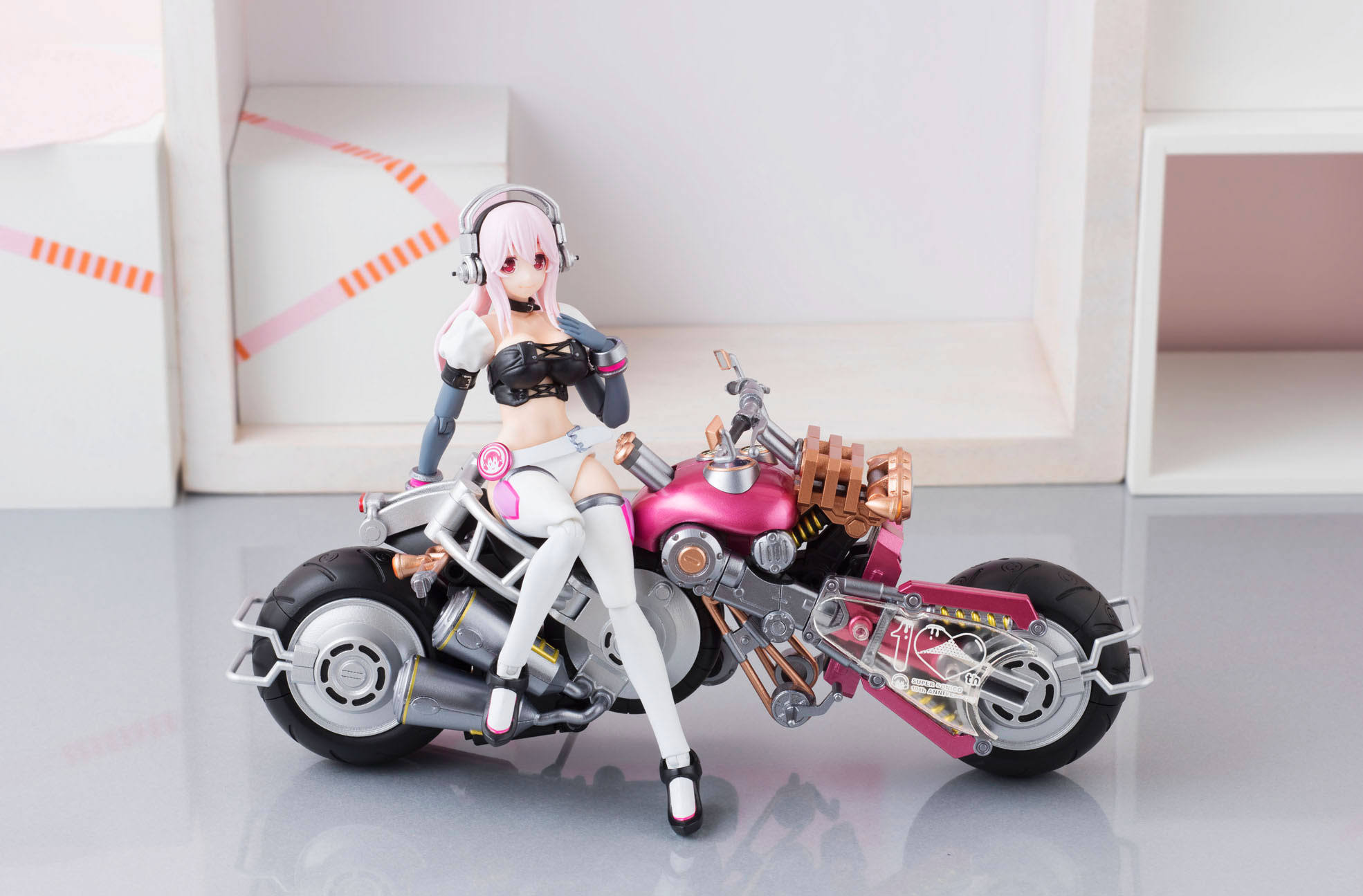 Armor Girls Project Super Sonico with Super Bike Robo