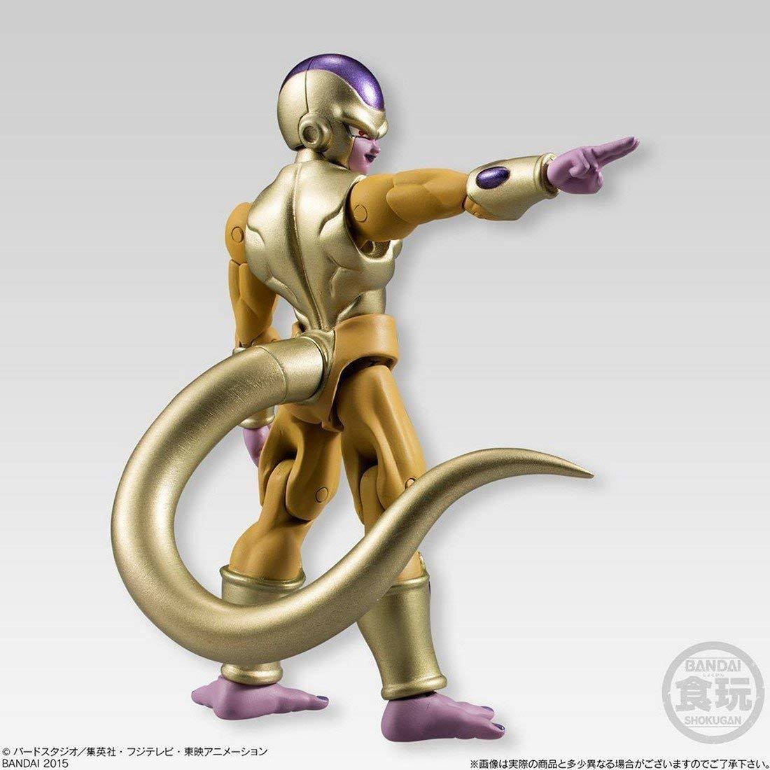 Bandai Shokugan Shodo Dragon Ball Z Golden Frieza Action Figure