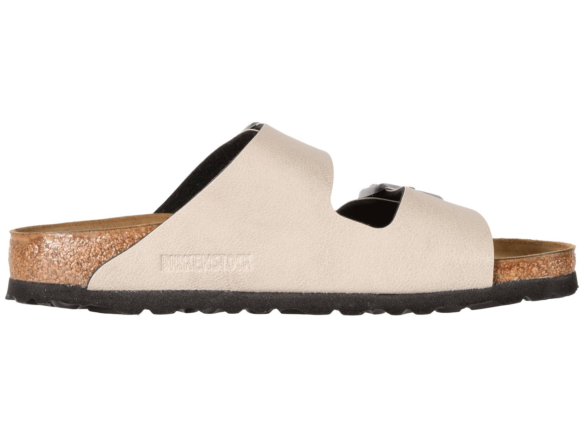 Birkenstock Arizona Classic - Birko-Flor Pull Up Stone / 43 / Regular