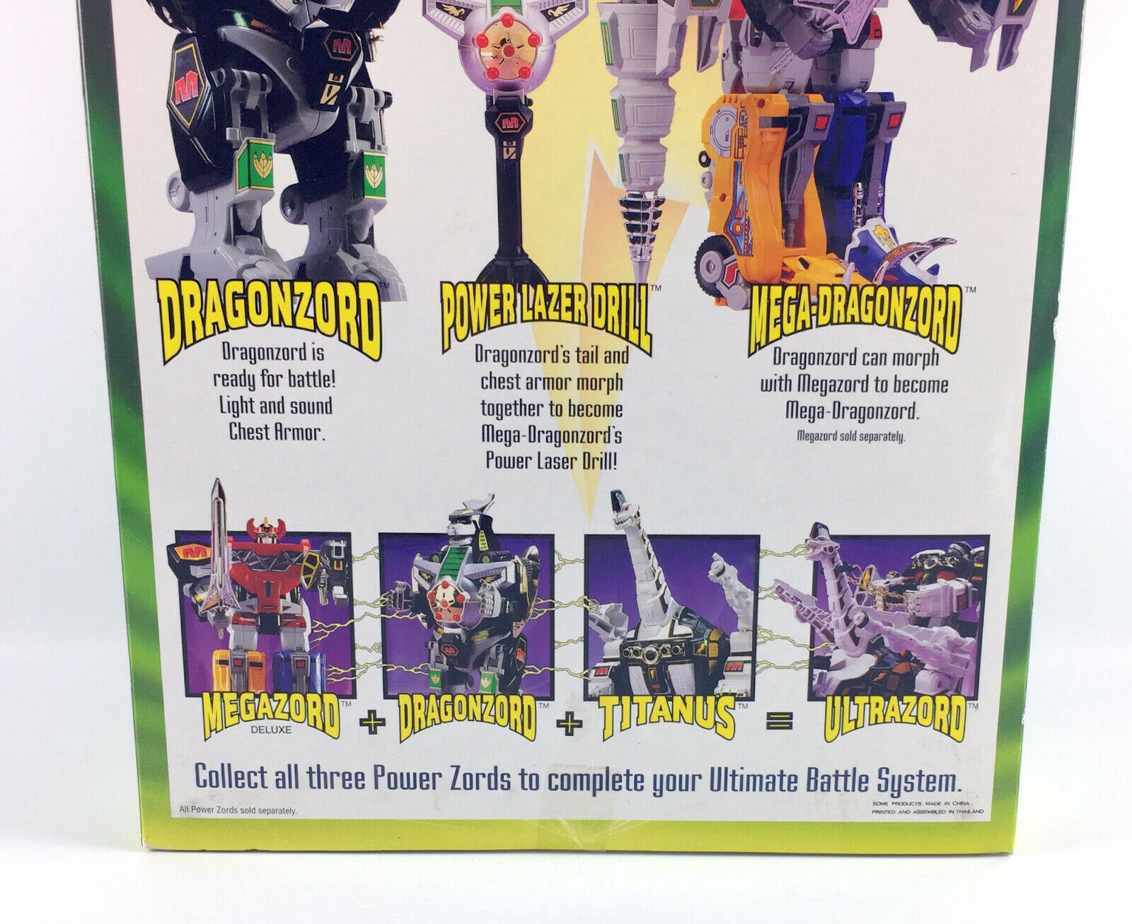 Power Rangers Deluxe Dragonzord & Green Ranger