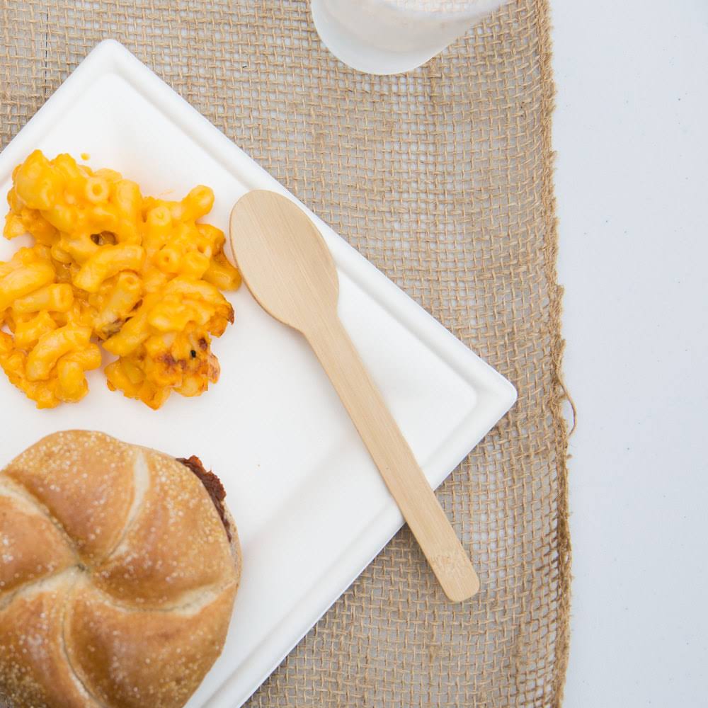 Bambu Disposable Bamboo Spoon, 6.5x22 - 250 count