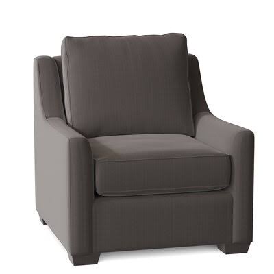 Birch Lane Godwin 33x22 Wide Armchair Body Fabric: Oakley Graphite
