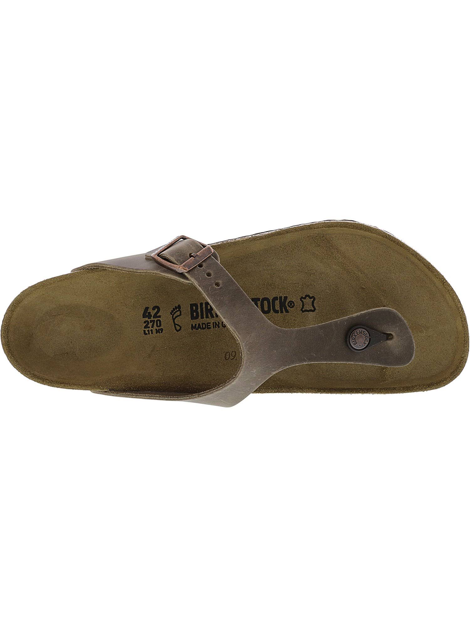 Birkenstock Women's Gizeh Tobacco Oiled Leather 42