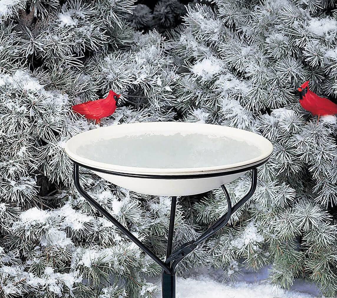 Allied Precision 20x22 Heated Bird Bath with Stand