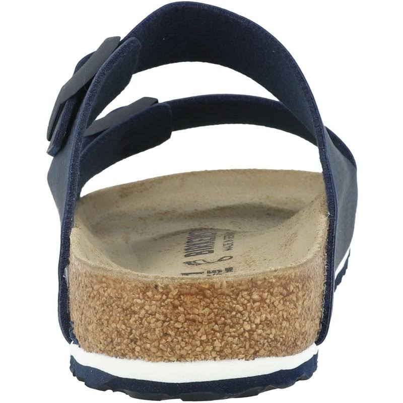 Birkenstock Arizona Birko Flor Regular Sandals - Desert Soil Blue