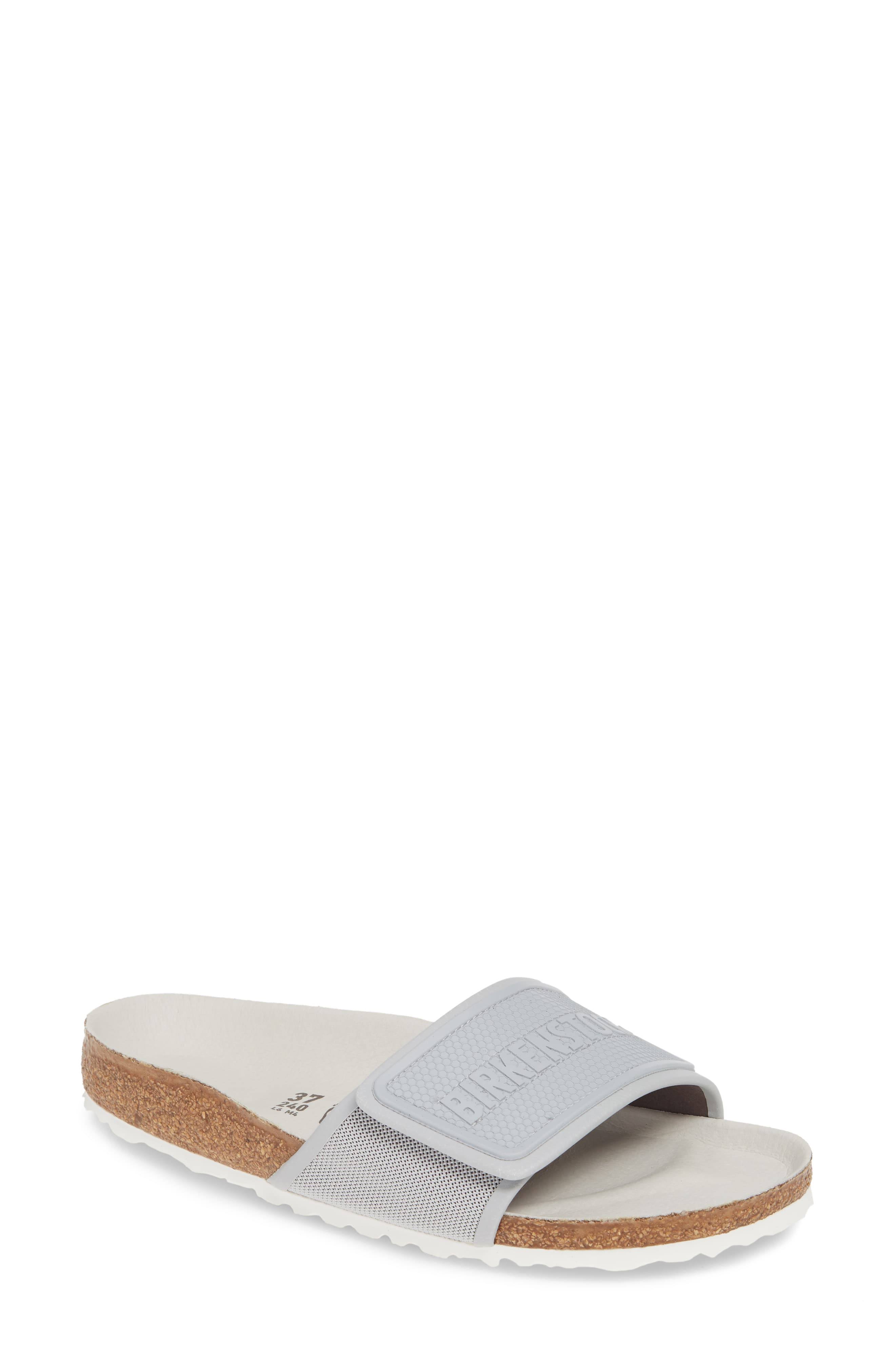 Birkenstock Tema Slide Sandal - Gray/Grey