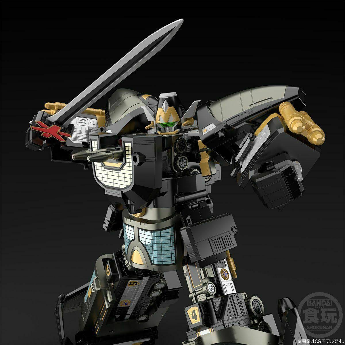 Super Minipla Black Max Victory Robo Gogofive Model Kit Premium Bandai Limited