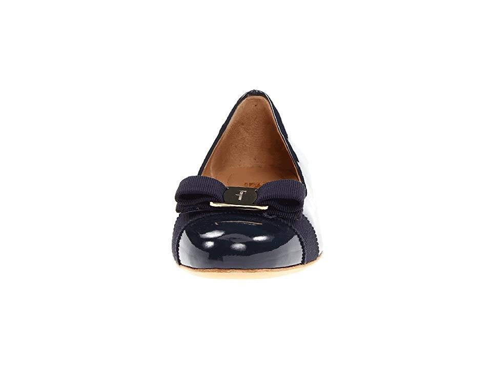 Salvatore Ferragamo Women Varina Ballet Flat Blue Size 6