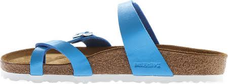 Birkenstock Women Mayari Birko Flor, Size: 42, Graceful Ocean