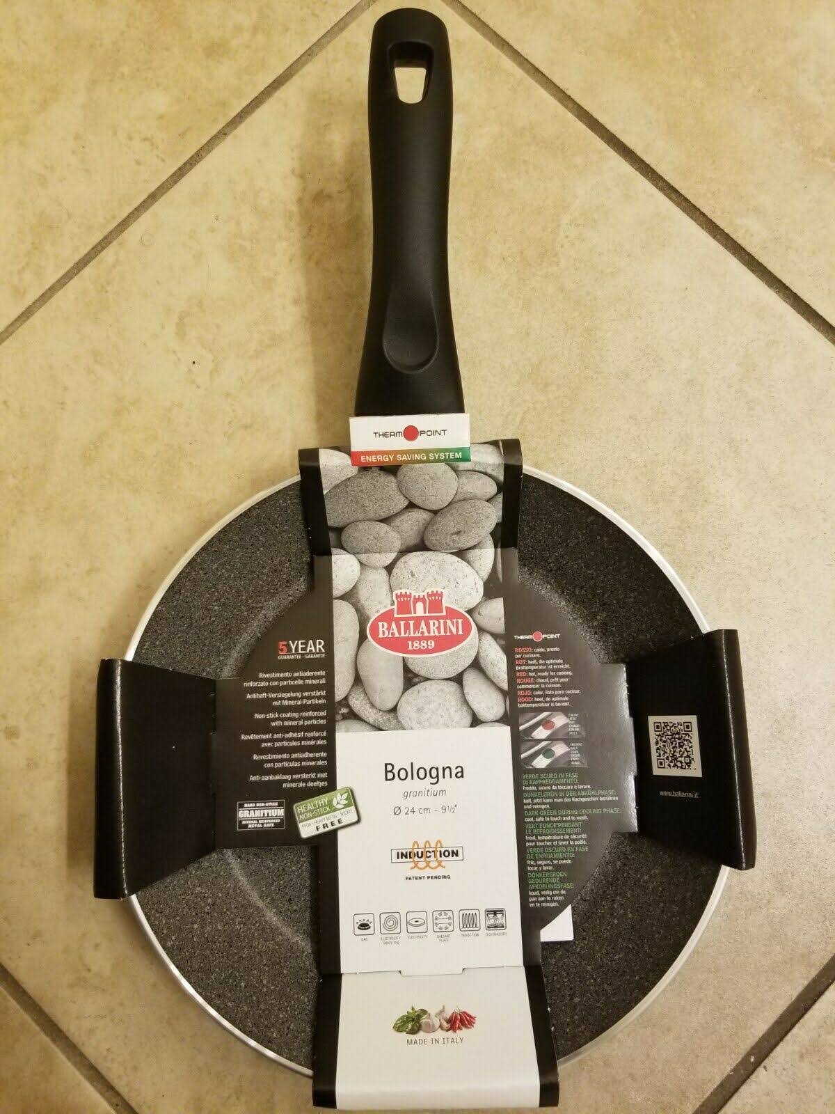 Ballarini Bologna Granitium 9N5F - 0,24 Frying Pan Flat 24 cm