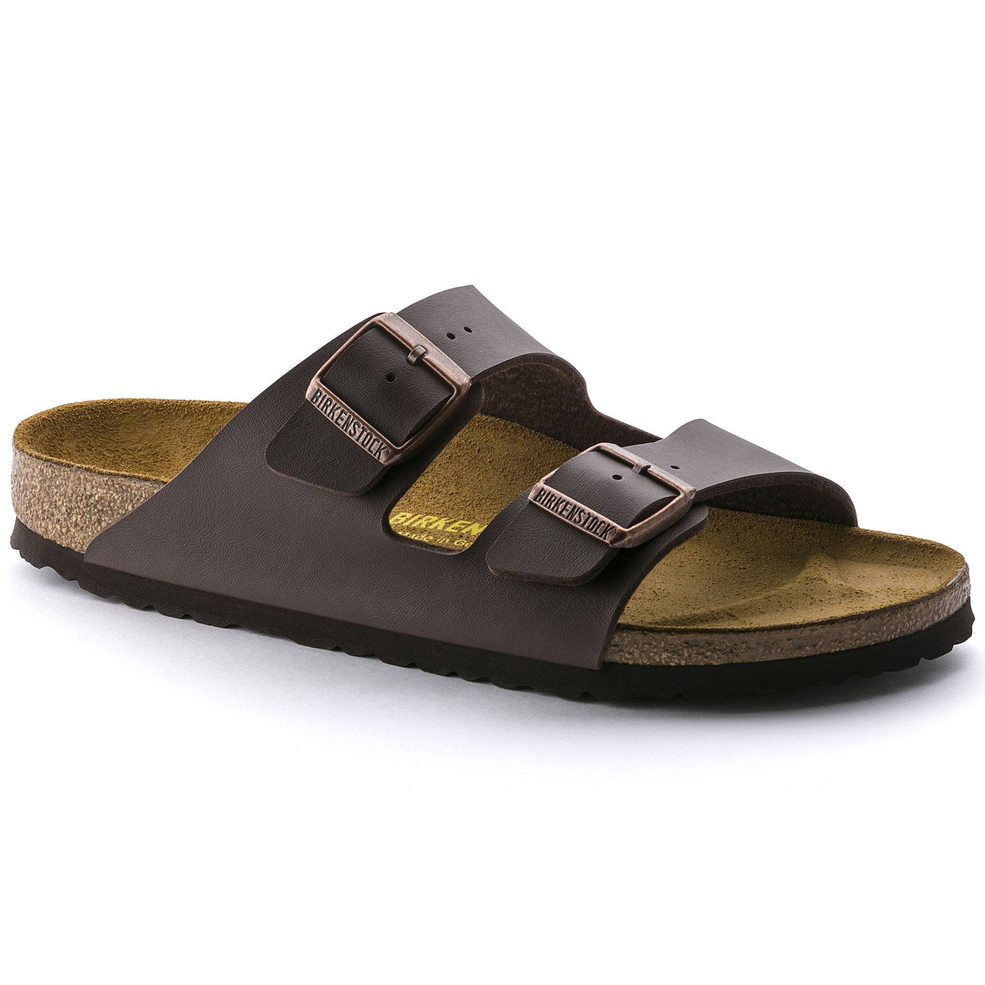 Birkenstock - Arizona Birko Flor - Dark Brown - UK 16 / EU 49