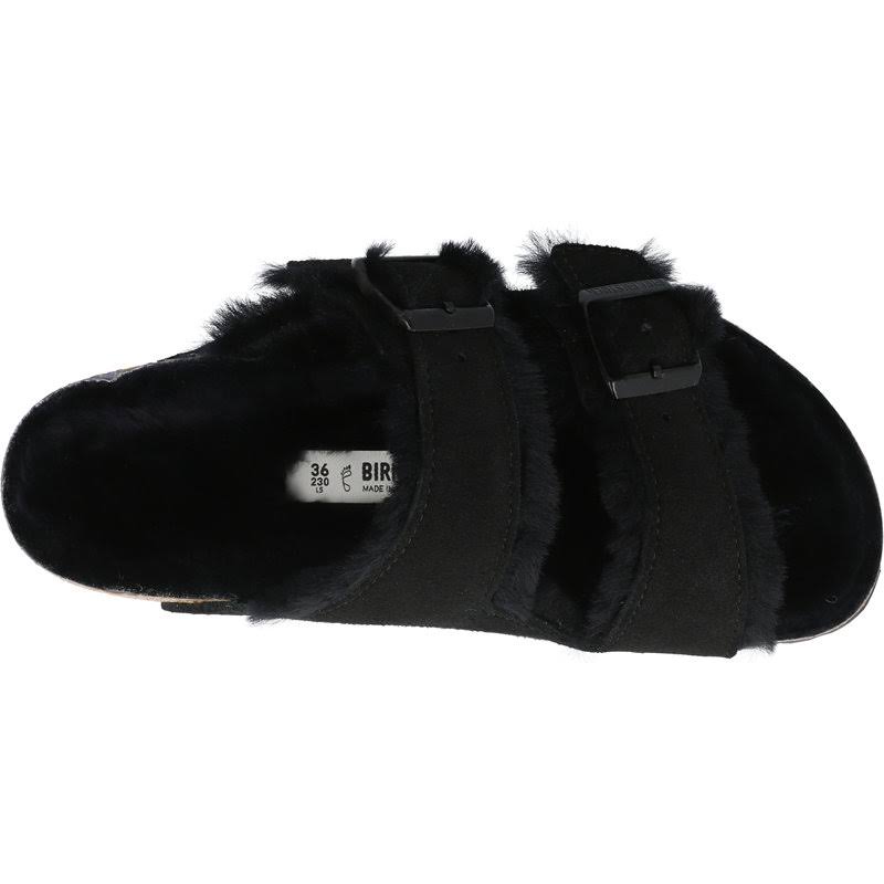 Birkenstock Arizona Fur - Black - UK5
